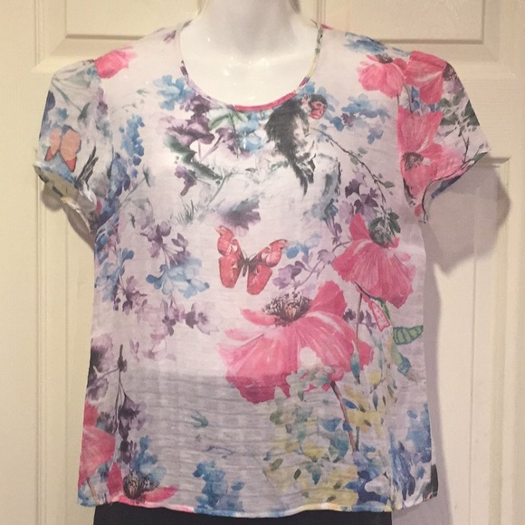 🛍2for $30🛍NWT cap sleeve blouse - Picture 7 of 8